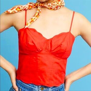 Anthropologie❤️Maeve Crop Top